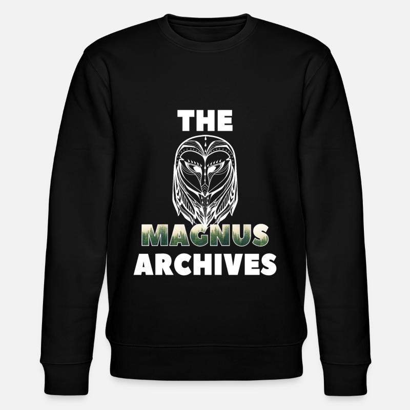 The Magnus Archives - Spooky - Stanley/Stella Unisex Bio-Sweatshirt CHANGER  - Schwarz