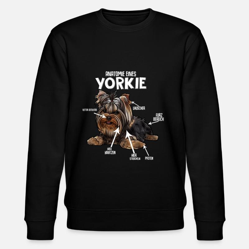 Yorkshire Terrier - Sweat bio CHANGER Stanley/Stella Unisexe - noir