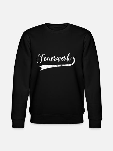 Feuerwerk Feuerwerker - Stanley/Stella Unisex Bio-Sweatshirt CHANGER  - Schwarz