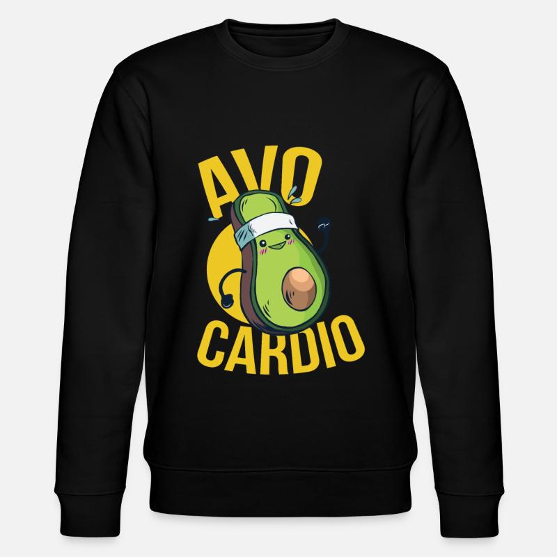 AvoCardio - Sweat bio CHANGER Stanley/Stella Unisexe - noir