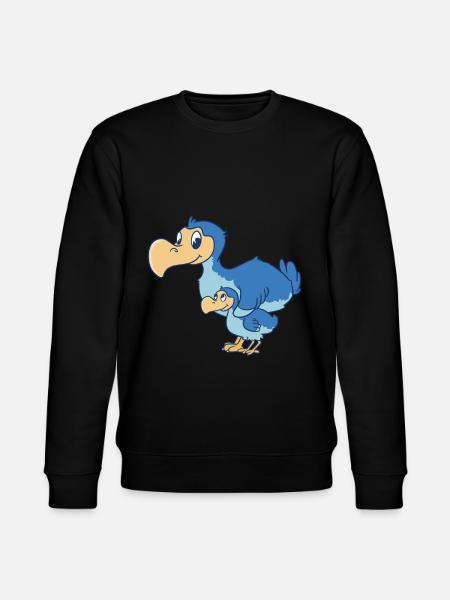 Dodo Bird Family - Stanley/Stella CHANGER Unisex Organic Sweatshirt - black