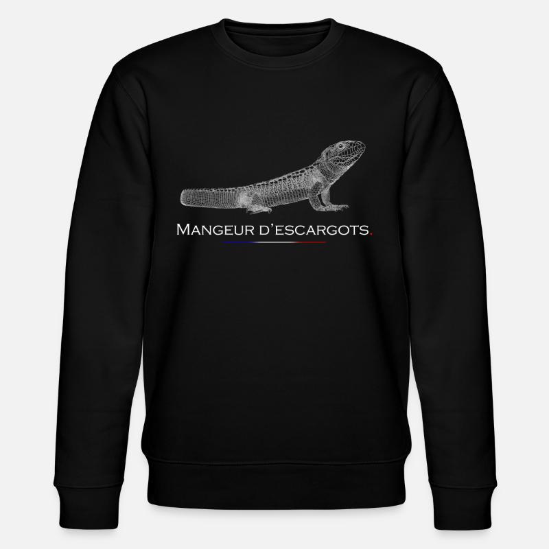 Snail eater - Stanley/Stella CHANGER Unisex Organic Sweatshirt - black
