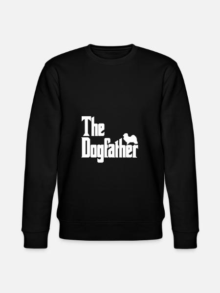The Dogfather Havanese - Stanley/Stella CHANGER Unisex Organic Sweatshirt - black