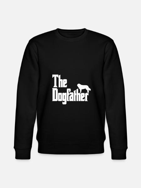 Le Dogfather Saint-Bernard - Sweat bio CHANGER Stanley/Stella Unisexe - noir