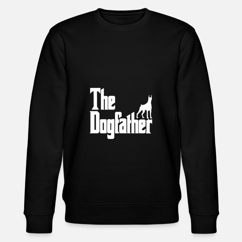 Le Doberman Dogfather - Sweat bio CHANGER Stanley/Stella Unisexe - noir