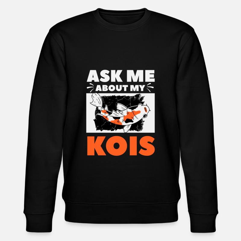 Koi Fish Japonais - Sweat bio CHANGER Stanley/Stella Unisexe - noir