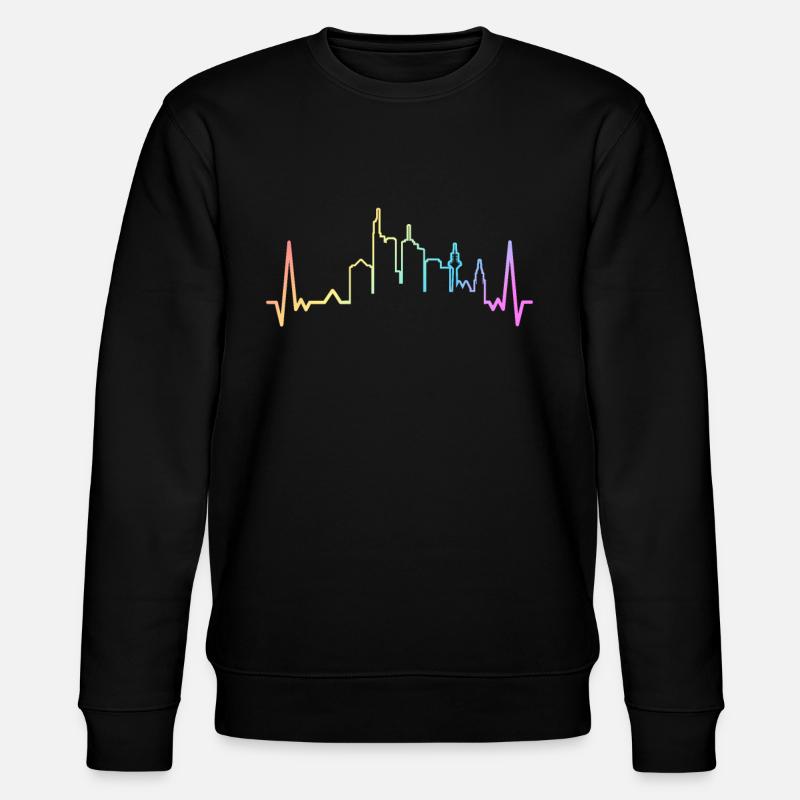 Frankfurt, Hesse, Germany, Frankfurter - Stanley/Stella CHANGER Unisex Organic Sweatshirt - black
