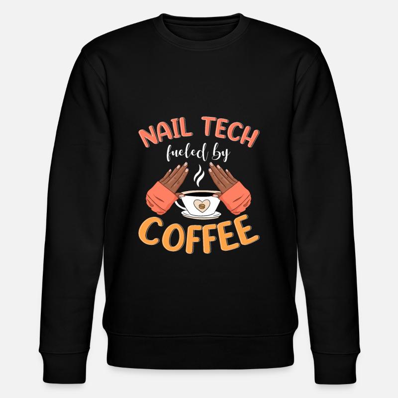 Nail Tech Manicure Nail Technician - Stanley/Stella CHANGER Unisex Organic Sweatshirt - black