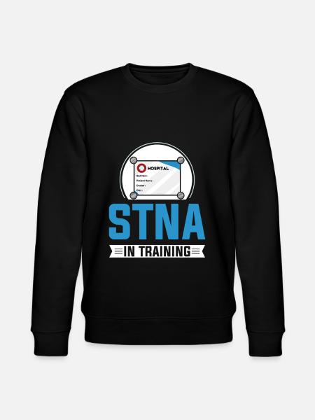 STNA Certified Nursing Assistant - Stanley/Stella CHANGER Unisex Organic Sweatshirt - black