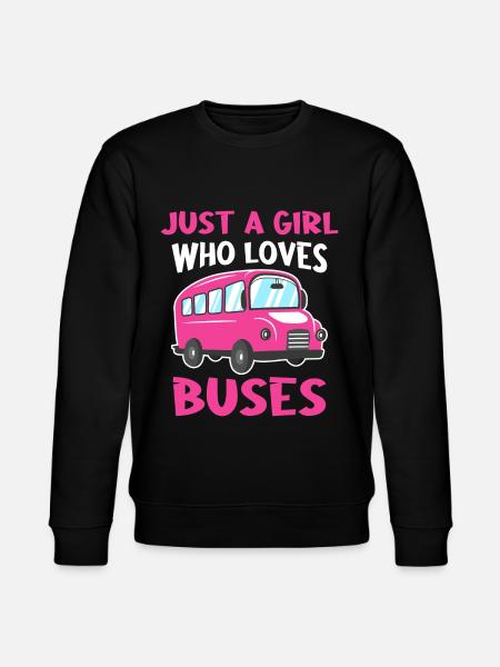 Bus Bus Driver School Bus - Stanley/Stella CHANGER Unisex Organic Sweatshirt - black