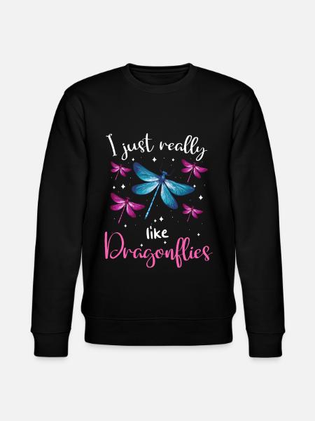 Libellule Libellules Insectes Nature - Sweat bio CHANGER Stanley/Stella Unisexe - noir