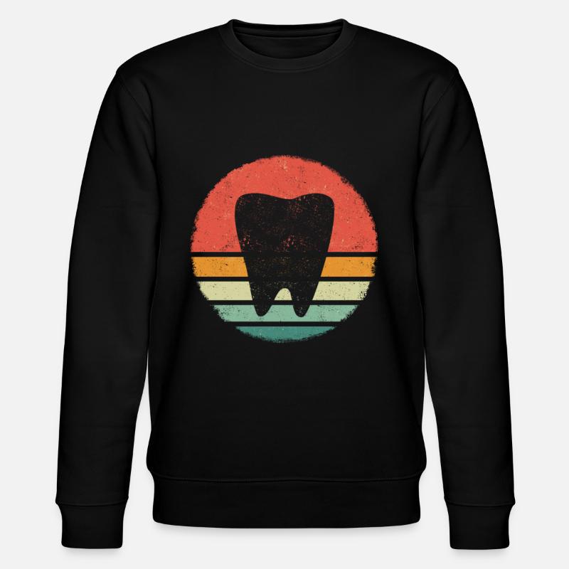 Dentiste Assistante dentaire Dents - Sweat bio CHANGER Stanley/Stella Unisexe - noir