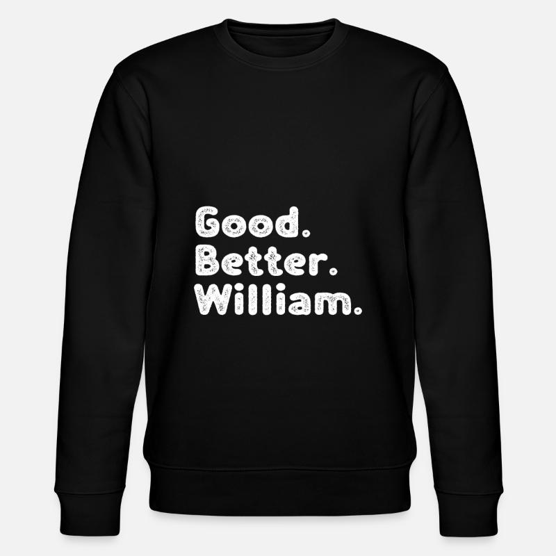 Bon mieux William - Sweat bio CHANGER Stanley/Stella Unisexe - noir