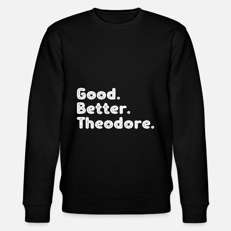 Good better Theodore - Stanley/Stella CHANGER Unisex Organic Sweatshirt - black