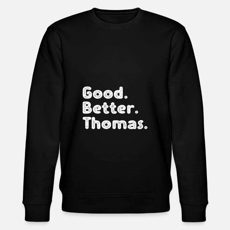 Bon mieux Thomas - Sweat bio CHANGER Stanley/Stella Unisexe - noir