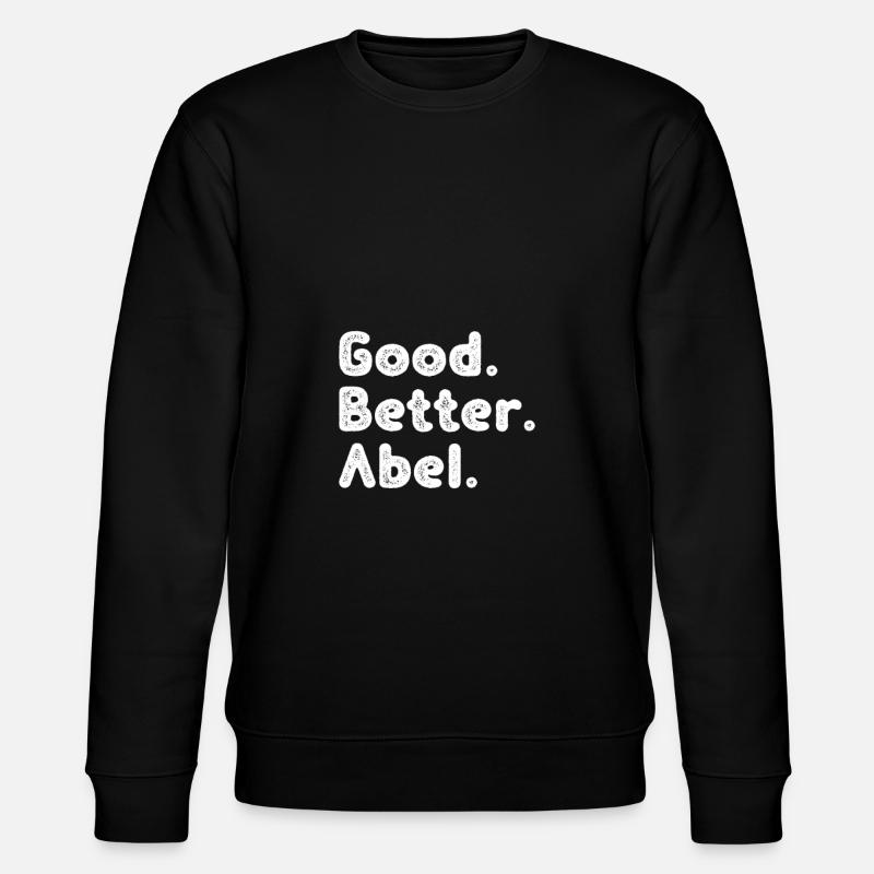 Bon mieux Abel - Sweat bio CHANGER Stanley/Stella Unisexe - noir