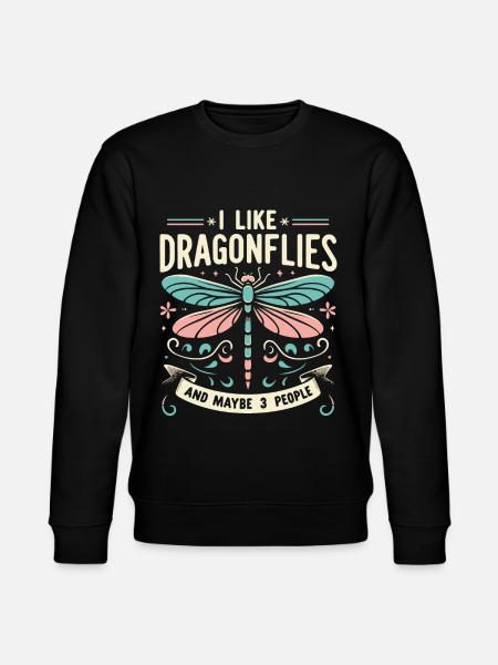 libellule libellules insectes nature - Sweat bio CHANGER Stanley/Stella Unisexe - noir