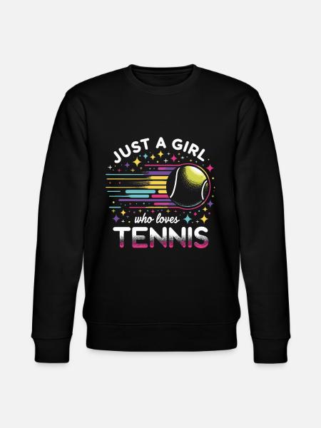 Tennis Tennis Player - Stanley/Stella CHANGER Unisex Organic Sweatshirt - black