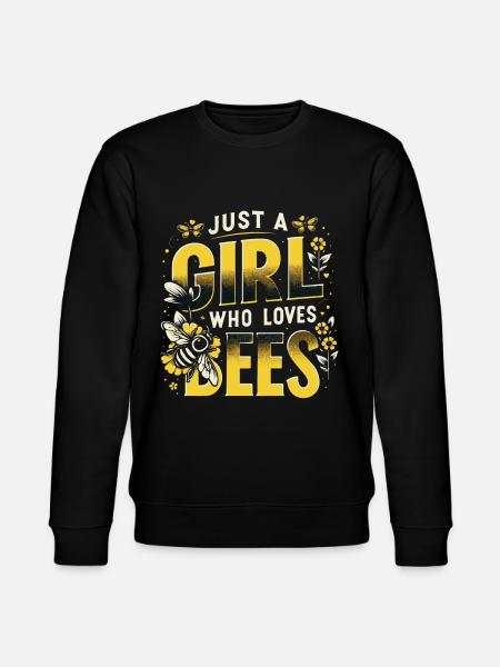 honey bee, beekeeper, bee, bee - Stanley/Stella CHANGER Unisex Organic Sweatshirt - black