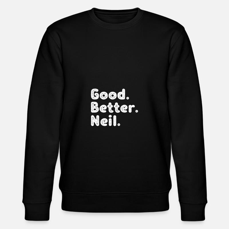 Bon mieux Neil - Sweat bio CHANGER Stanley/Stella Unisexe - noir
