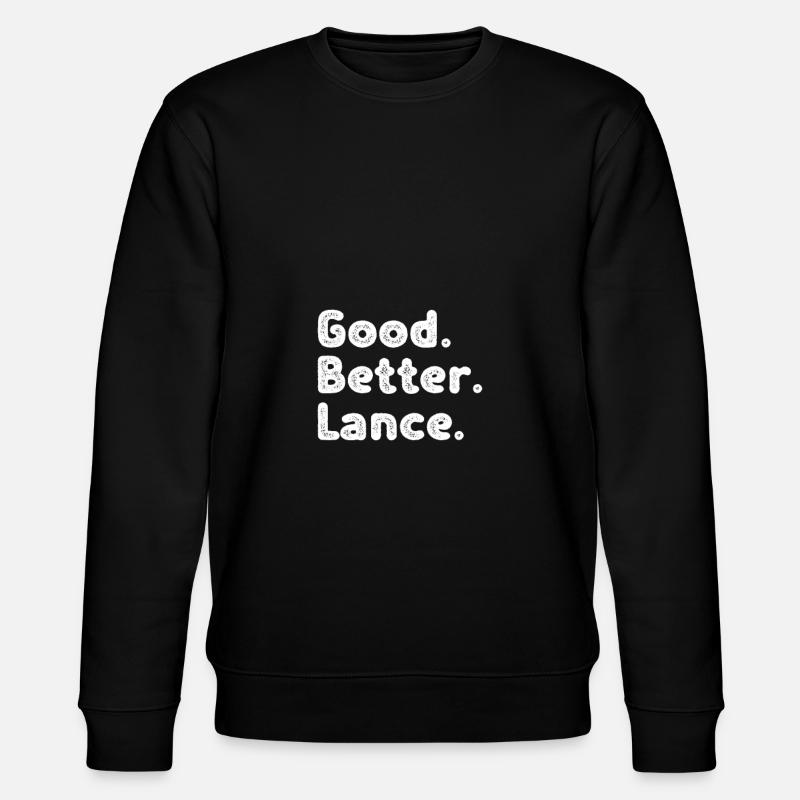 Bon, mieux, Lance - Sweat bio CHANGER Stanley/Stella Unisexe - noir