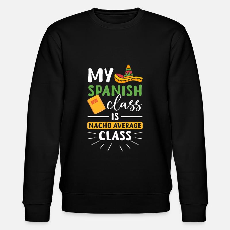 Spanischlehrerin Maestra Bilinguale Lehrerin - Stanley/Stella Unisex Bio-Sweatshirt CHANGER  - Schwarz