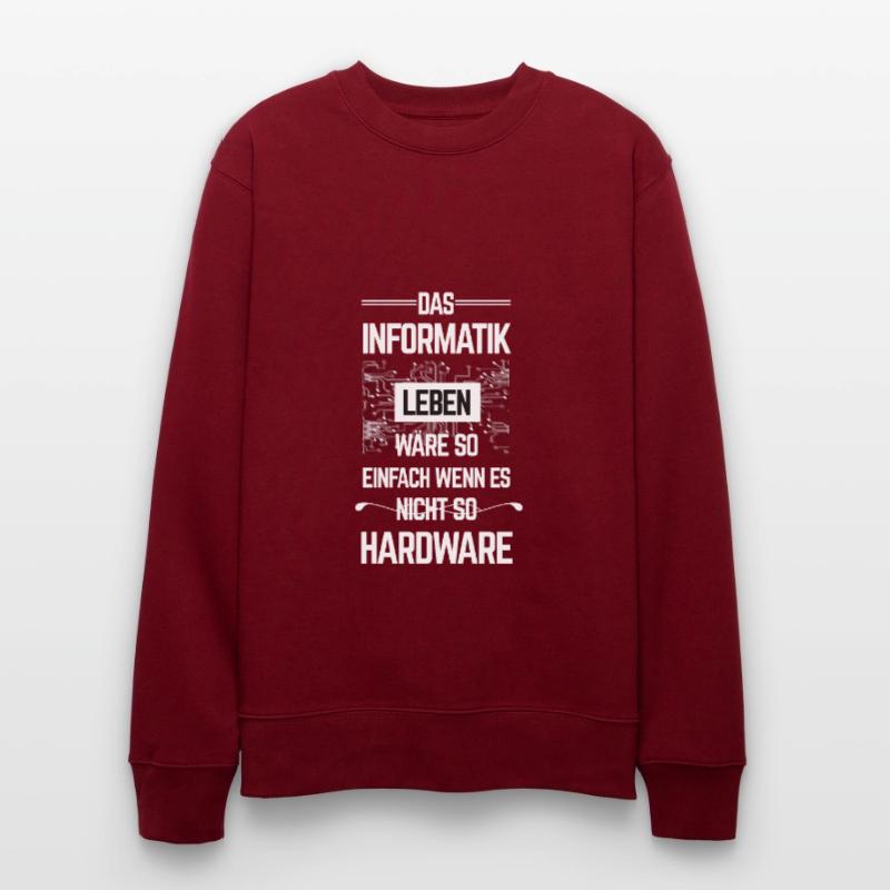 Informatik Programierer Computer PC Geschenk Stanley/Stella Unisex Bio-Sweatshirt CHANGER 