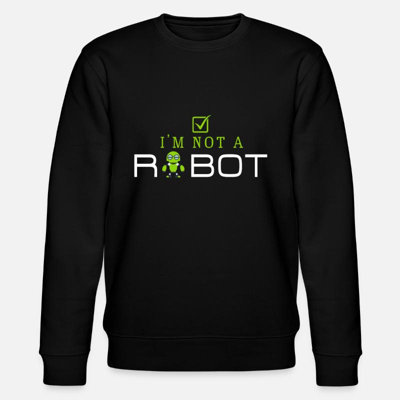 Computer scientist Programmer Computer Computer - Stanley/Stella CHANGER Unisex Organic Sweatshirt - black
