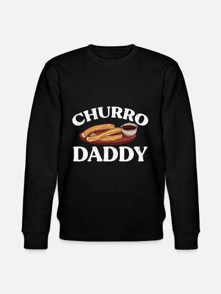 Churro Gift Mexico Food - Stanley/Stella CHANGER Unisex Organic Sweatshirt - black