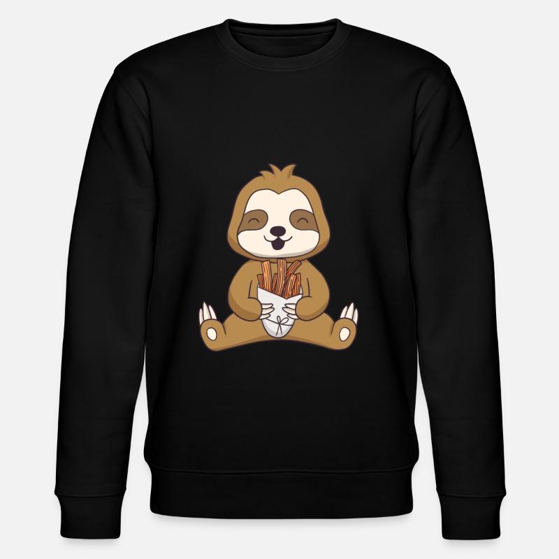 Churro Gift Mexico Nourriture - Sweat bio CHANGER Stanley/Stella Unisexe - noir