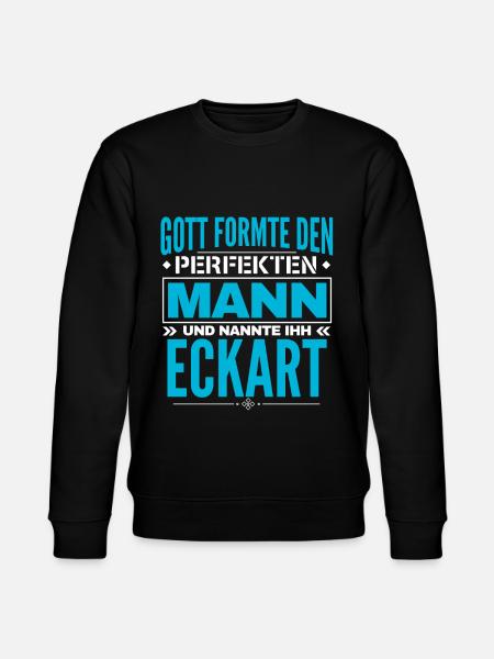 Eckart Name Design - Stanley/Stella Unisex Bio-Sweatshirt CHANGER  - Schwarz