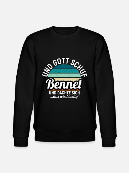 Bernd - Stanley/Stella Unisex Bio-Sweatshirt CHANGER - Schwarz