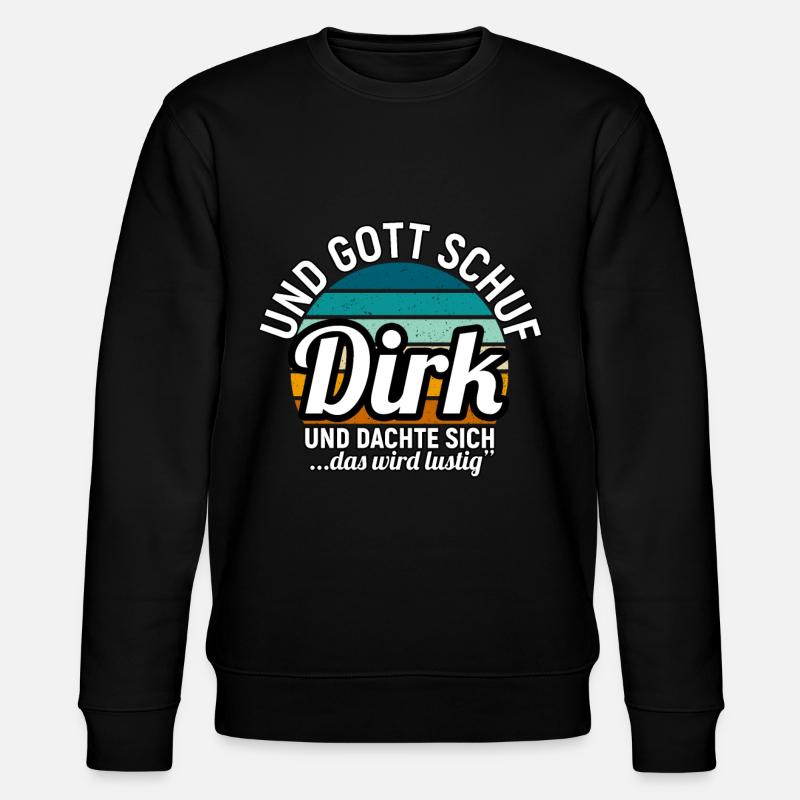 Dominik - Stanley/Stella Unisex Bio-Sweatshirt CHANGER  - Schwarz