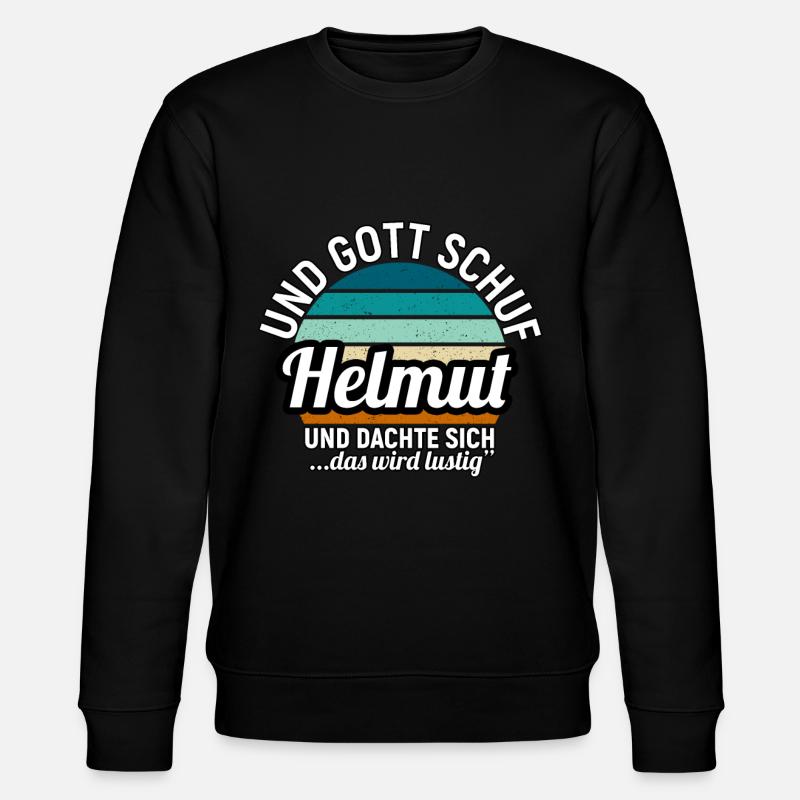 Helmut - Stanley/Stella Unisex Bio-Sweatshirt CHANGER  - Schwarz