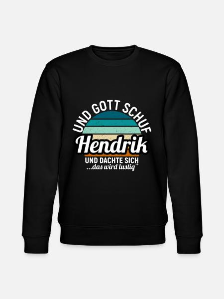 Hendrik - Stanley/Stella Unisex Bio-Sweatshirt CHANGER  - Schwarz