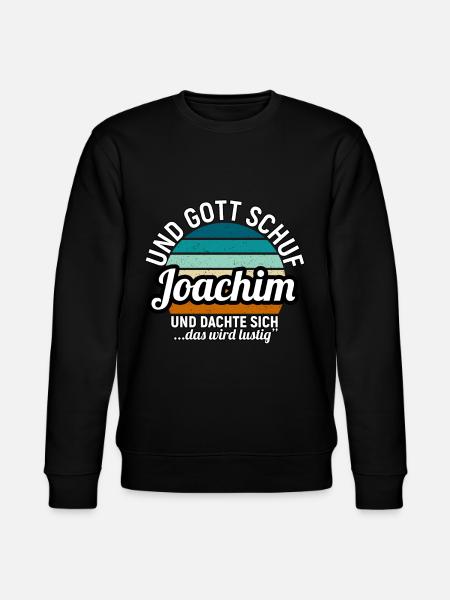 Joachim - Stanley/Stella Unisex Bio-Sweatshirt CHANGER  - Schwarz