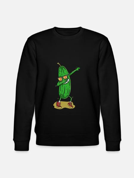 Concombre dansant drôle - Sweat bio CHANGER Stanley/Stella Unisexe - noir
