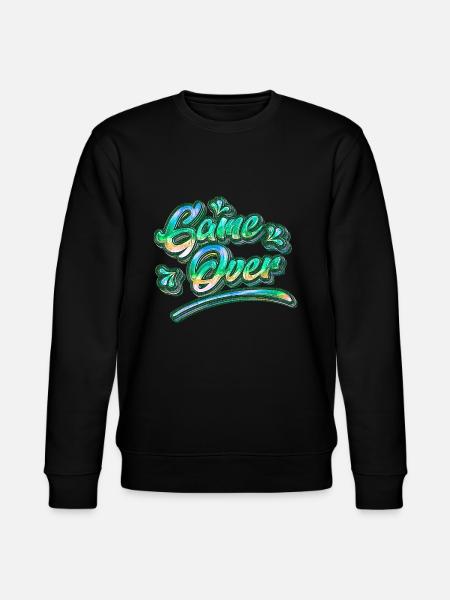 Game Over Graffiti - Stanley/Stella CHANGER Unisex Organic Sweatshirt - black