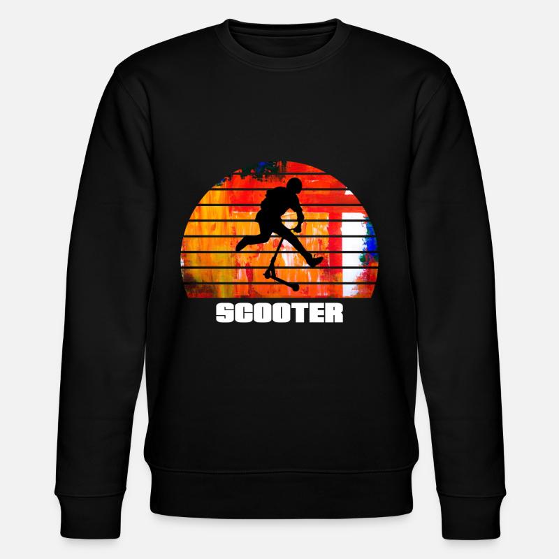 Roller - Stanley/Stella Unisex Bio-Sweatshirt CHANGER  - Schwarz
