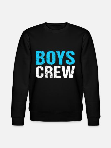 BOYS CREW Team Boys - Stanley/Stella CHANGER Unisex Organic Sweatshirt - black