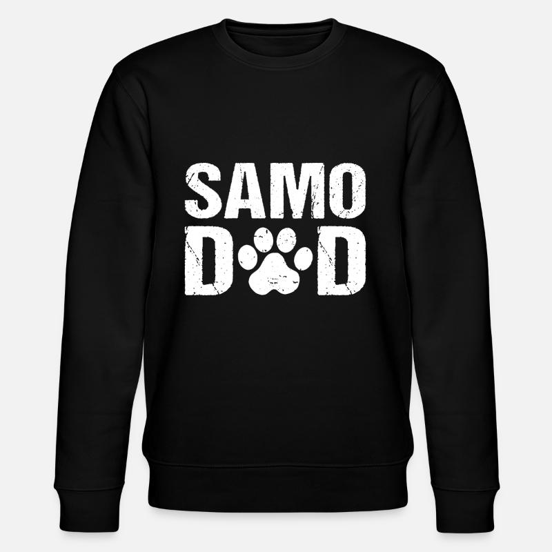 Samo Papa Samoyèdes Chiens - Sweat bio CHANGER Stanley/Stella Unisexe - noir