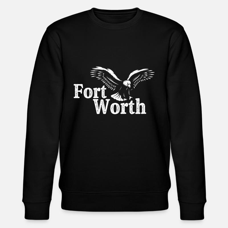 Fort Worth - Stanley/Stella Unisex Bio-Sweatshirt CHANGER  - Schwarz