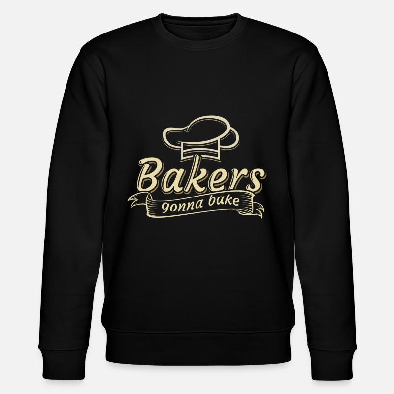 Bäcker - Stanley/Stella Unisex Bio-Sweatshirt CHANGER  - Schwarz