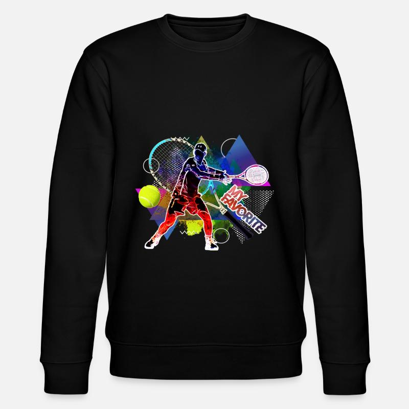 tennis 6 - Sweat bio CHANGER Stanley/Stella Unisexe - noir