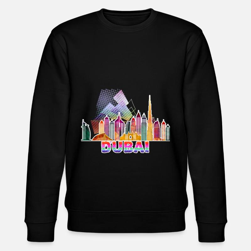 Dubai 3 a - Sweat bio CHANGER Stanley/Stella Unisexe - noir