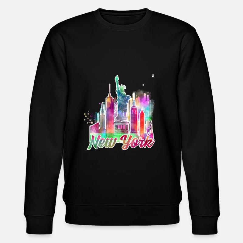 New York J - Stanley/Stella Unisex Bio-Sweatshirt CHANGER - Schwarz