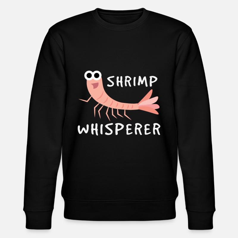 Murmure de crevettes - Sweat bio CHANGER Stanley/Stella Unisexe - noir