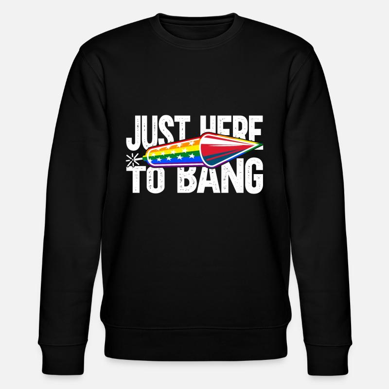 LGBT - Stanley/Stella CHANGER Unisex Organic Sweatshirt - black