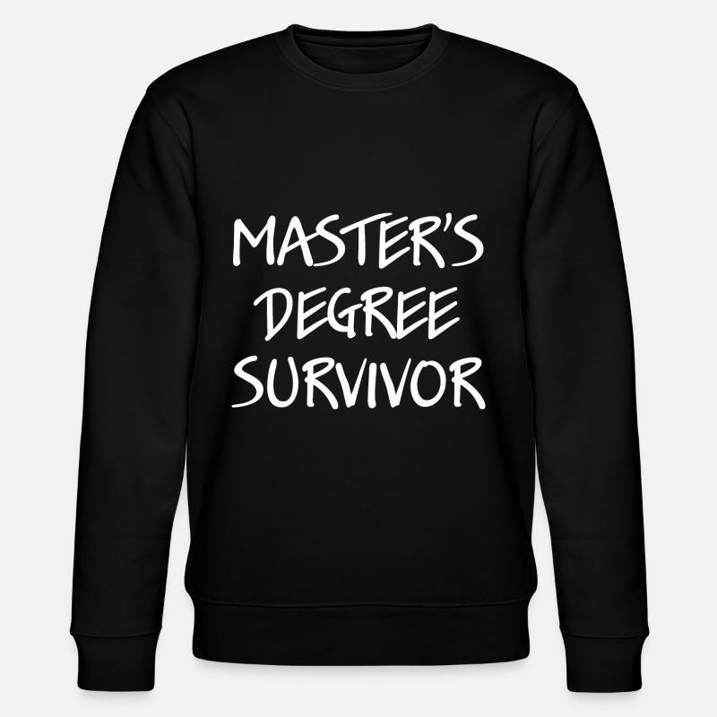 Master M.Sc. - Stanley/Stella CHANGER Unisex Organic Sweatshirt - black