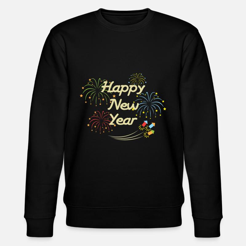 Fusée du Nouvel An - Sweat bio CHANGER Stanley/Stella Unisexe - noir